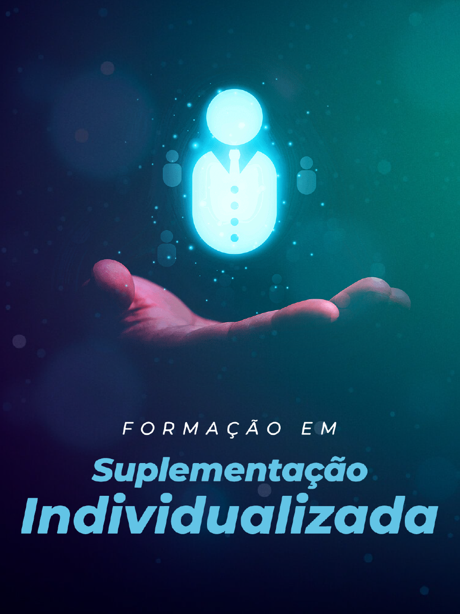 Capa oficial da Formação em Suplementação Individualizada